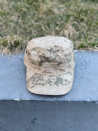 Кепка-бейсболка з бавовни для ЗСУ кепка тактична військова камуфляжна Койот - зображення 4