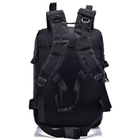 Армейский рюкзак тактический черный Tosh 50464 - изображение 3