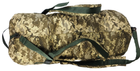 Большой армейский баул, сумка-рюкзак два в одном 100L пиксель ВСУ Ukr Military 80х40х40 см (sum0021368) Хаки - изображение 3