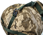 Большой армейский баул, сумка-рюкзак два в одном 100L пиксель ВСУ Ukr Military 80х40х40 см (sum0021368) Хаки - изображение 9