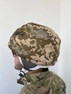 Тактический кавер на каску Mich One size пиксель - изображение 2