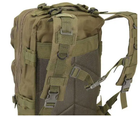 Прочный армейский рюкзак 35L зелёный - изображение 5