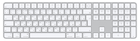 Bezprzewodowa klawiatura Apple Magic Keyboard z Touch ID i rosyjską klawiaturą numeryczną Bluetooth (MK2C3RS/A) - obraz 1