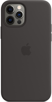 Панель Apple MagSafe Silicone Case для Apple iPhone 12/12 Pro Black (MHL73) - зображення 7