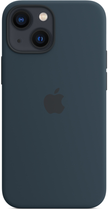 Панель Apple MagSafe Silicone Case для Apple iPhone 13 mini Abyss Blue (MM213) - зображення 2