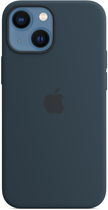 Панель Apple MagSafe Silicone Case для Apple iPhone 13 mini Abyss Blue (MM213) - зображення 3