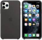 Etui Apple Silicone Case do Apple iPhone 11 Pro Max Black (MX002) - obraz 6