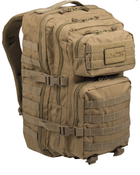 Рюкзак тактичний 36Л Койот Mil-Tec US ASAULT PACK LG 36L COYOTE (14002205-36) - зображення 1