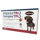 Симпарика ТРИО Zoetis 40,1-60 кг, 3 таб/уп