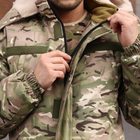 Куртка-бушлат військова чоловіча тактична ЗСУ Мультикам 8590 58 розмір TR_8590 - зображення 6