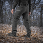 Штаны военные тактические Soft Shell M-Tac Winter Black, зимние штаны для военных для полиции L TR_1319 - изображение 8