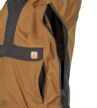Куртка Woodsman Anorak Jacket Helikon-Tex Coyote/Ash Grey XS Тактическая - изображение 10