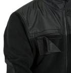 Куртка флисова Defender Jacket - Fleece Helikon-Tex Black XXL Тактическая - изображение 5