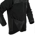 Куртка флисова Defender Jacket - Fleece Helikon-Tex Black XL Тактическая - изображение 8