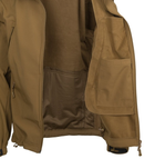 Куртка ветровка Gunfighter Jacket - Shark Skin Windblocker Helikon-Tex Coyote XL Тактическая - изображение 7