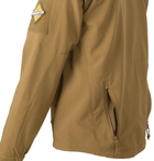 Куртка ветровка Gunfighter Jacket - Shark Skin Windblocker Helikon-Tex Coyote M Тактическая - изображение 5
