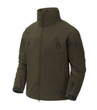 Куртка ветровка Gunfighter Jacket - Shark Skin Windblocker Helikon-Tex Taiga Green XL Тактическая