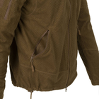 Кофта Alpha Tactical Jacket - Grid Fleece Helikon-Tex Coyote XL Тактическая мужская - изображение 8