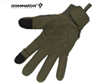 Захисні чоловічі армійські рукавички Dominator Tactical Олива М (Alop) для армії, професійних операцій і тренувань, максимальний захист і продуктивність, безпека - зображення 3
