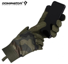Захисні чоловічі армійські рукавички Dominator Tactical Олива М (Alop) для армії, професійних операцій і тренувань, максимальний захист і продуктивність, безпека - зображення 8