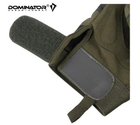 Защитные мужские армейские перчатки Dominator Tactical Олива L (Alop) для армии профессиональных операций и тренировок максимальная защита и производительность безопасность - изображение 7