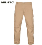Трекинговые мужские брюки штаны BDU 2в1 Койот размер XL (Alop) идеальный выбор для комфортного и универсального ношения в любых условиях активного отдыха и приключений - изображение 2