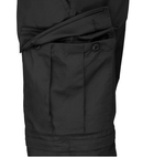 Трекінгові чоловічі штани штани BDU 2в1 Чорний розмір XL (Alop) ідеальний вибір для комфортного й універсального носіння в будь-яких умовах активного відпочинку та пригод - зображення 10