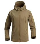 Мужская куртка мембранная размер L Койот (Alop) надежная и комфортная на поле боя функциональная для любых задач защита от ветра и дождя - изображение 1
