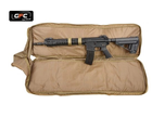 Чохол сумка для зброї GFC для гвинтівки Койот 960 мм (Alop) підсумок з міцного нейлону з пінопластовим наповнювачем для додаткового захисту - зображення 4