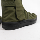Тактичні Гамаші, Розмір M(39-42) Бахіли Утеплені Військові для Взуття Дощові для Захисту Хакі - зображення 8