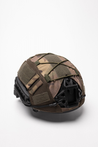 Тактический Кавер для Шлема FAST Размер М Мультикам с сеткой с обеих сторон Маскировочный Чехол для Шлема - изображение 4