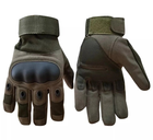 Тактические Перчатки Tactical Gloves PRO закрытые рукавицы олива размер XXL - изображение 4