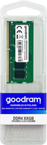 Оперативна пам'ять Goodram SODIMM DDR4-2666 16384 MB PC4-21300 (GR2666S464L19/16G) - зображення 1