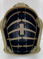 Страйкбольний шолом MK MTek Flux helmet Black (Airsoft / Страйкбол) - зображення 2