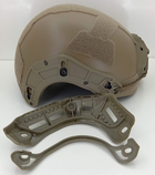 Страйкбольний шолом MK MTek Flux helmet Tan (Airsoft / Страйкбол) - зображення 9