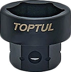 Головка Toptul ударная низкопрофильная с 6-гр. хвостовиком 1/2" 17 мм (KABR1617)