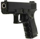 Дитячий Страйкбольний пістолет Glock 17 Galaxy G15 метал чорний - зображення 1
