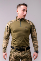 Рубашка тактическая убакс GorLin 64 Хаки (Т-44) - изображение 1