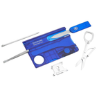 Нож Victorinox SwissCard Lite Transparent Blue (0.7322.T2) - изображение 1