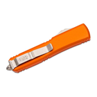 Нож Microtech Ultratech Drop Point Stonewash Orange (121-10OR) - изображение 3