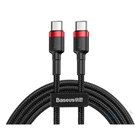 Кабель Baseus Cafule USB Cable Type-C-Type-C 3A 2m Red+Black (CATKLF-H91)