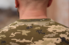 Тактическая мужская футболка 46 размер S военная армейская хлопковая футболка цвет пиксель для ВСУ 27-111 - изображение 9