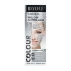 Срібляста очищуюча блискуча маска-плівка Revuele для обличчя Color Glow 80 мл 5060565100886