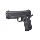 Страйкбольний пістолет "Colt 1911 Rail" Galaxy метал чорний (G2500001111) - зображення 4