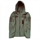 Куртка софтшелл олива тактична куртка Soft Shell непромокальна армійська куртка для військових розмір M - зображення 6