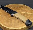 Нескладной тактический нож Tactic туристический охотничий армейский нож с чехлом (1648E) - изображение 3