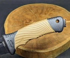 Нескладной тактический нож Tactic туристический охотничий армейский нож с чехлом (1648E) - изображение 6