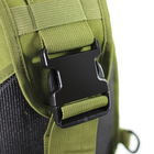 Тактичний рюкзак AOKALI Outdoor B14 Green на одне плече армійський (K/OPT2_6802-24432) - зображення 5