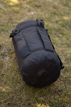 Военный баул на 35 литров армейский ВСУ тактический сумка рюкзак баул походный для вещей цвет черный - изображение 4