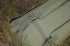 Військовий баул на 35 літрів армійський ЗСУ тактичний сумка рюкзак баул похідний для речей колір олива/хакі - зображення 8